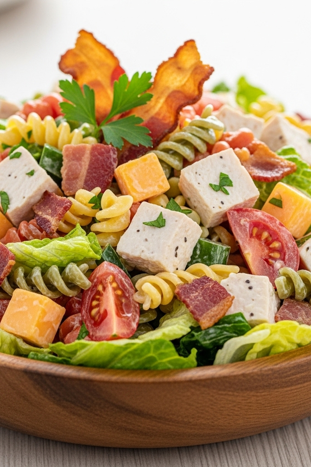 Club Sandwich Pasta Salad – The Ultimate Make-Ahead Meal image 2