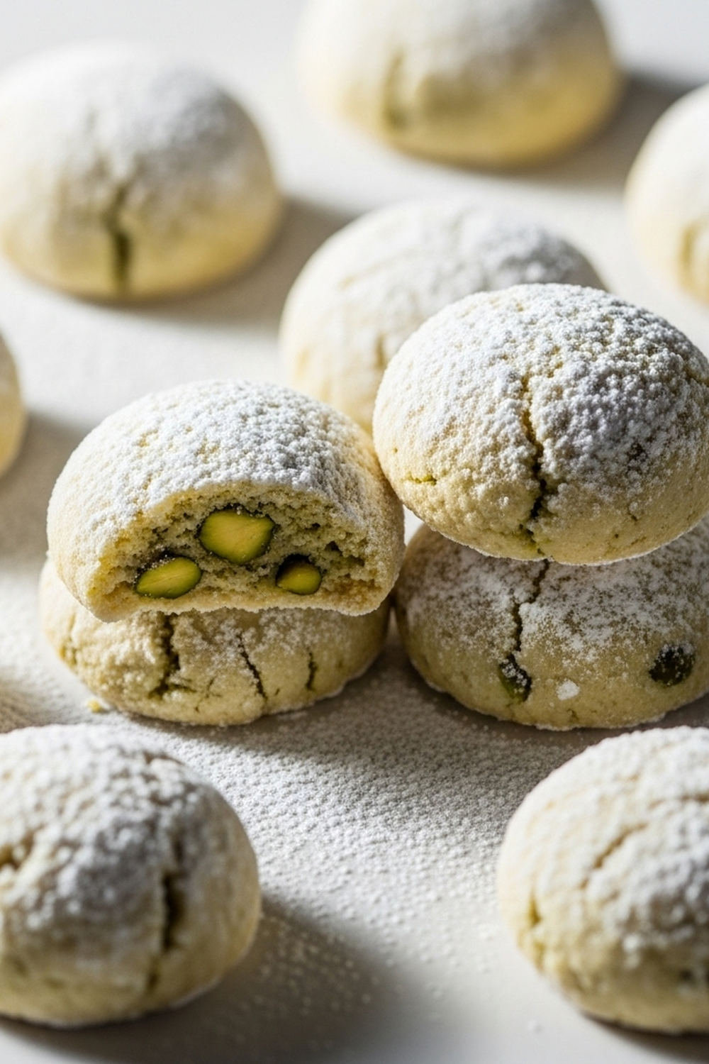 Pistachio Wedding Cookies image 2