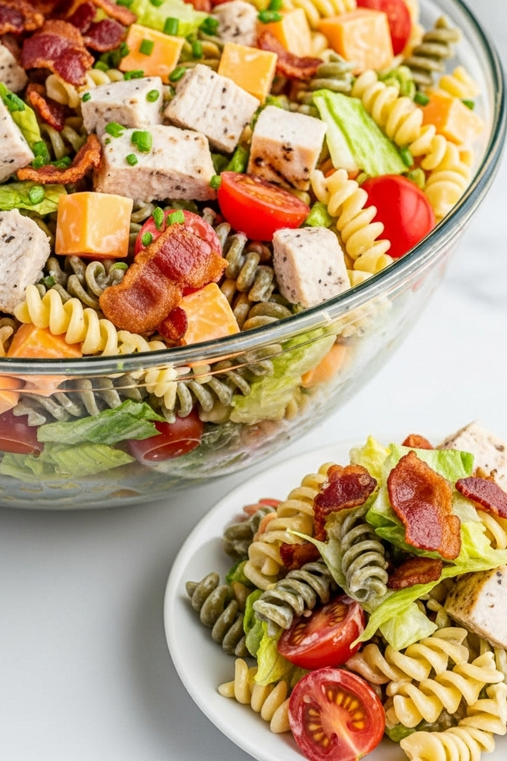 Club Sandwich Pasta Salad – The Ultimate Make-Ahead Meal image 2