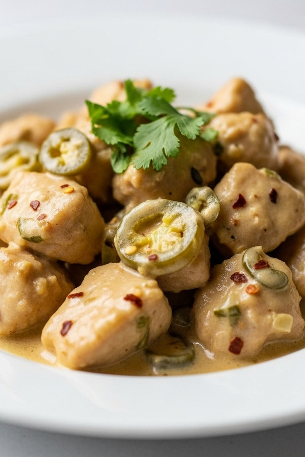 Spicy Jalapeno Chicken with Creamy Sauce image 2